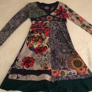 Vibrant jersey dress